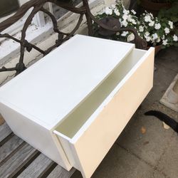 Large White  Storage Drawer New