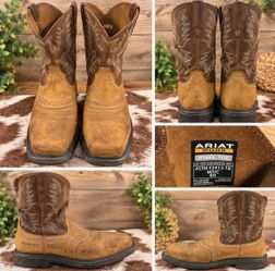 Men’s Ariat work boots steel toe