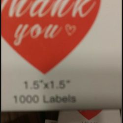 NEW THANK YOU STICKERS