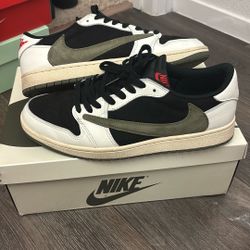 Jordan 1 Low OG Travis Scott R$p Size 12.5w/ 11 Men