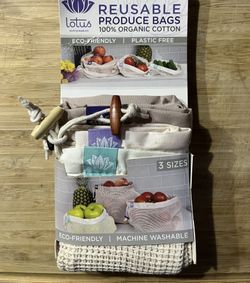 Lotus Sustainables Reusable Produce Bags