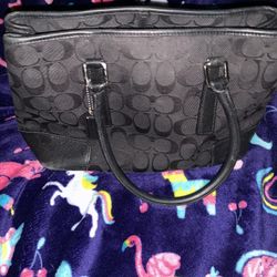 Black Coach Purse