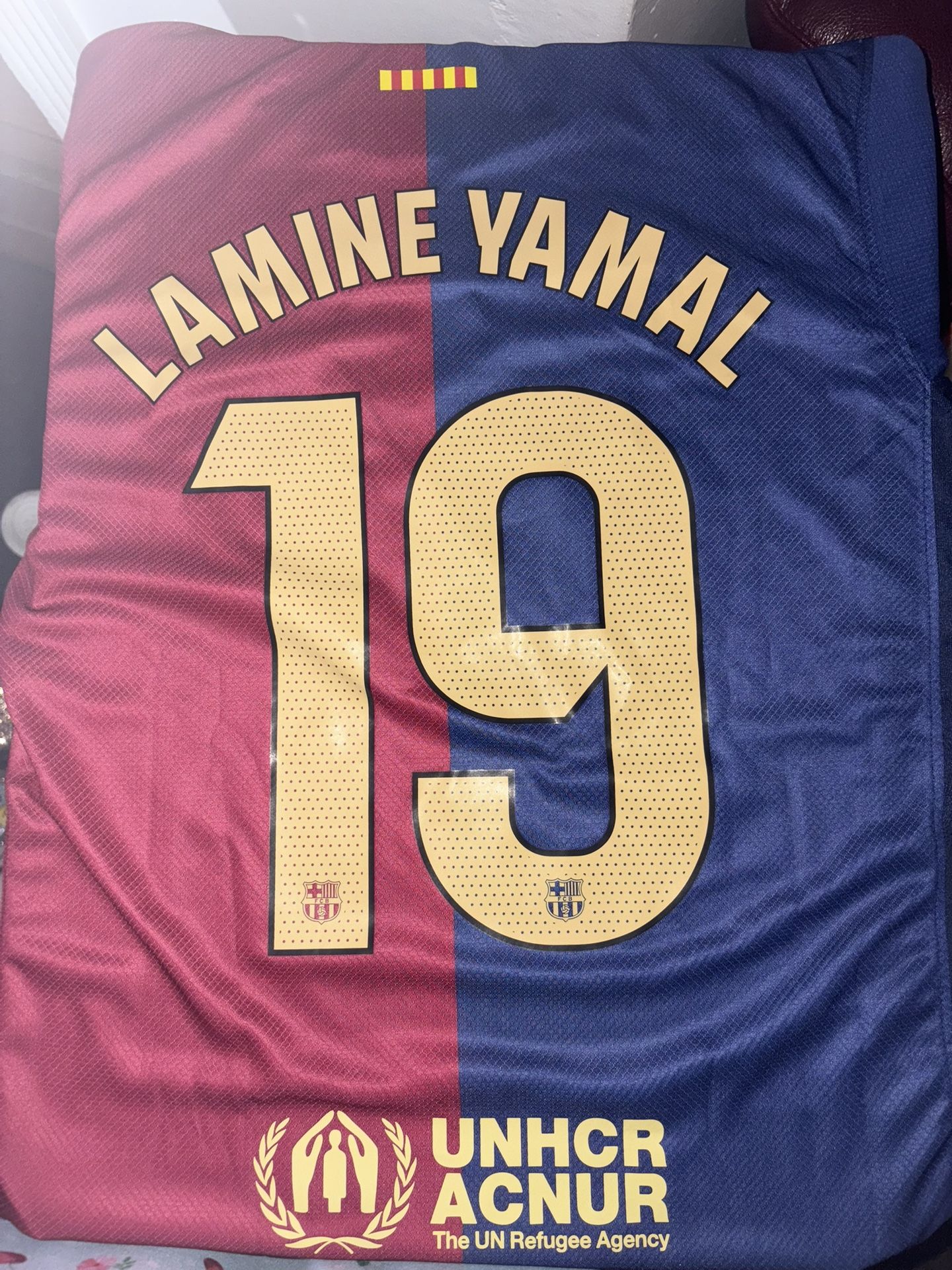 NWT Nike Barcelona Lamine Yamal Jersey