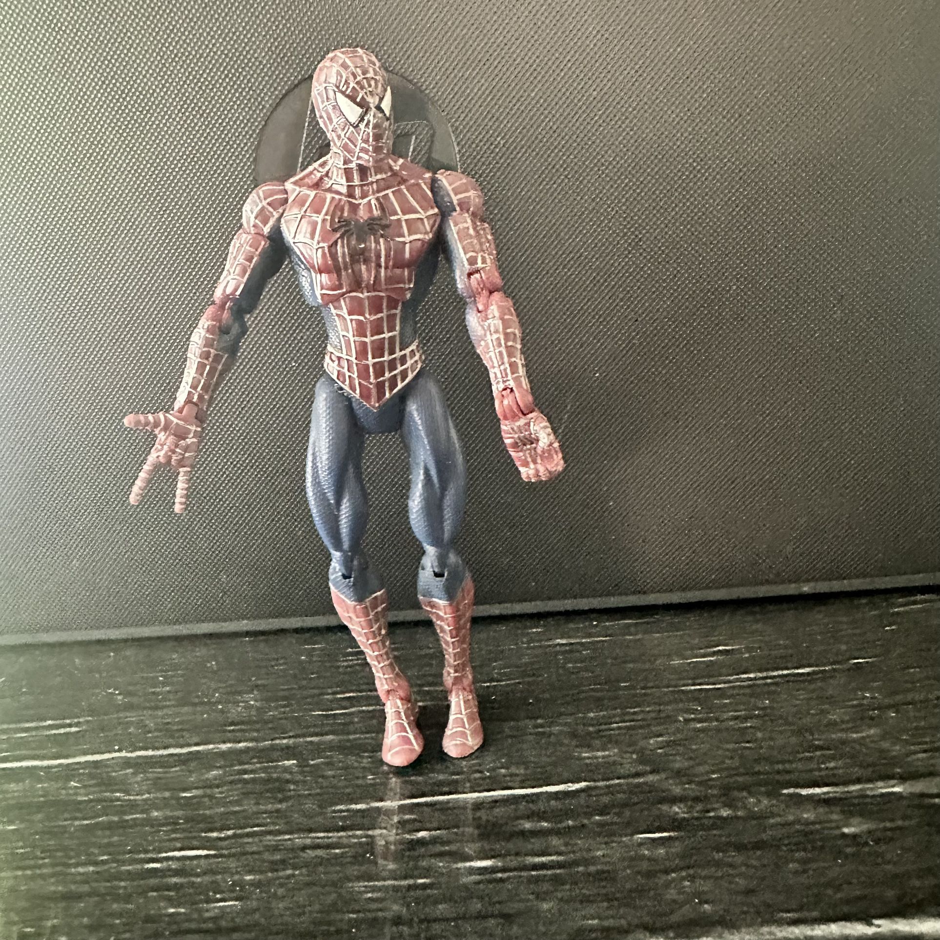 SPIDER-MAN 2007 Marvel Comics MIDNIGHT 4.5" Action Figure Toy SUPER HERO Movie 3