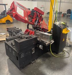 AMADA HA250W AUTOMATIC HORIZONTAL BANDSAW 10" x 11" #8198