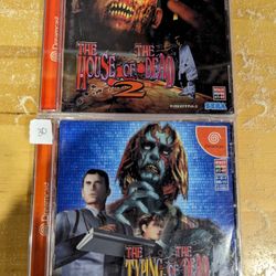 House Of The Dead 2 And Typing Of The Dead Dreamcast Japanese 