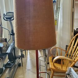Standing Vintage Lamp With Shade 