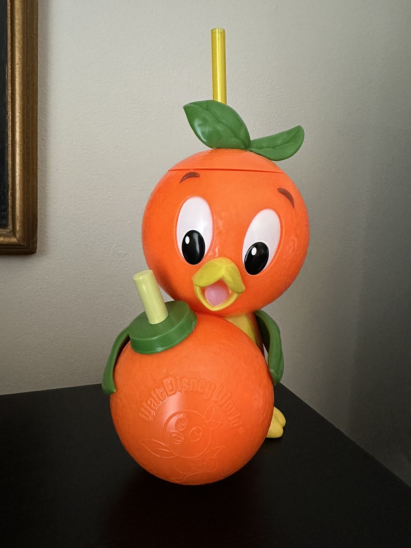 Orange Bird Sipper