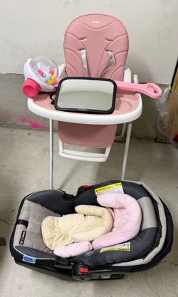 High Chair, Car Seat & Stuff