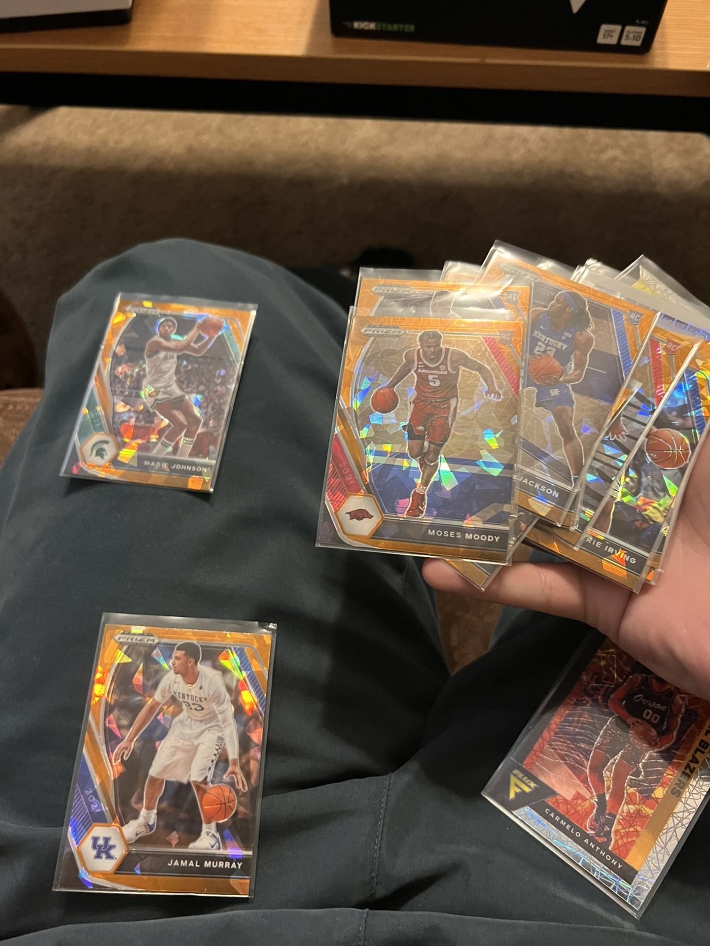 Mix of Prizm, Mosaic, NBA, Football, Baseball 