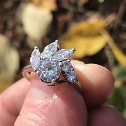 Cubic zirconium Diamond Ring