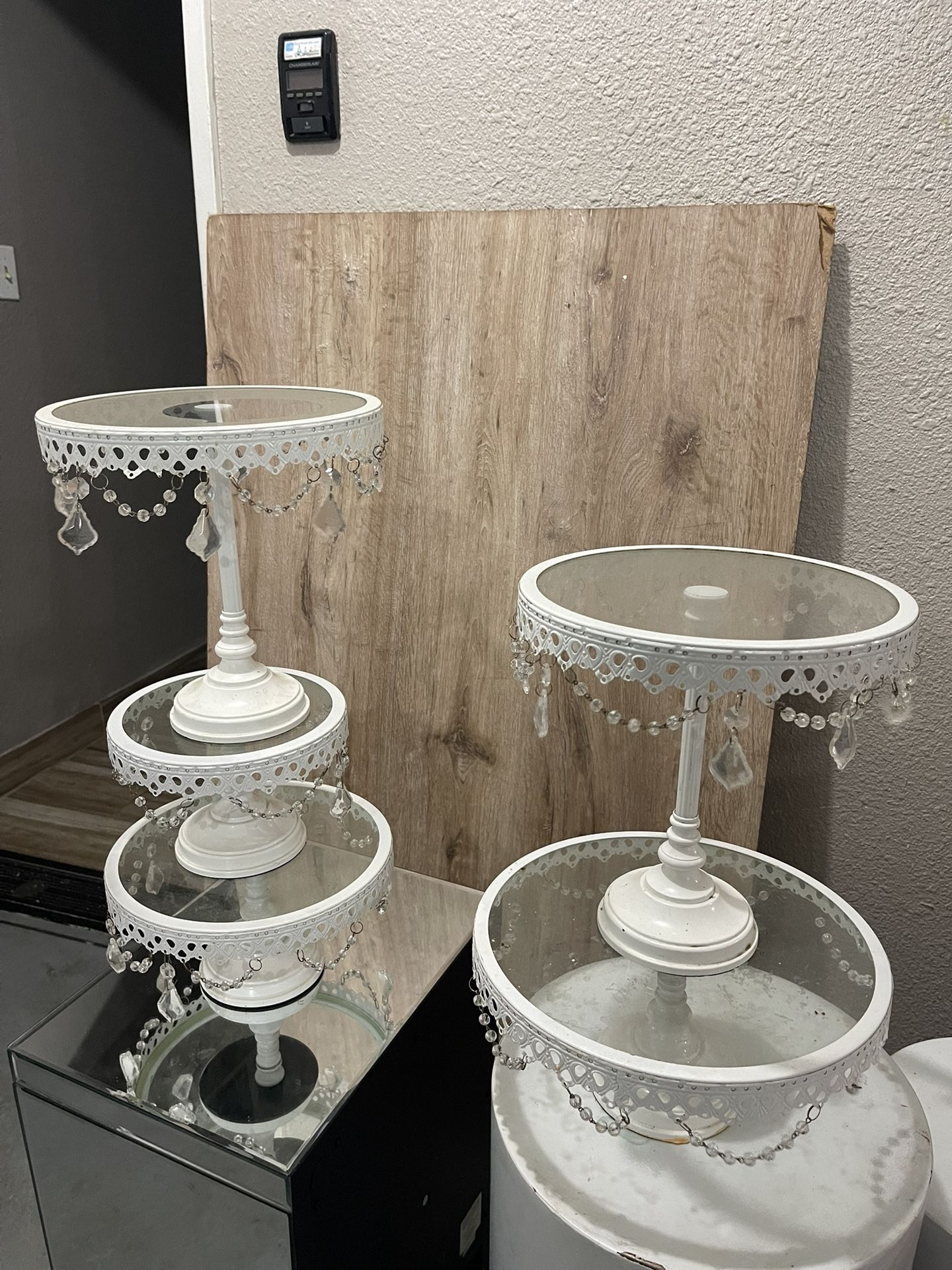 5 White Cake Stand