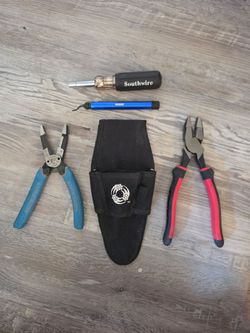 5pc Hand Tool Lot - Klein Tools, Southwire, & Kobalt