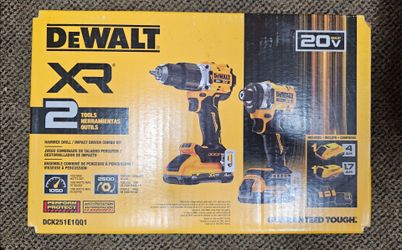 DEWALT
20V XR Lithium-Ion Cordless 2-Tool Combo Kit with 4.0 Ah and 1.7 Ah Batteries and Charger