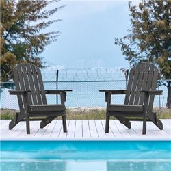 Folding Adirondack Chair Set of 2
