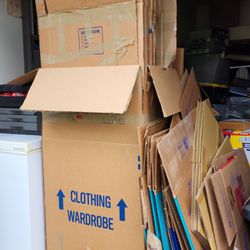Moving boxes/wardrobe Boxes