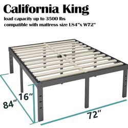 Cal King Metal Bed Frame