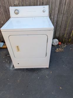Rope by whirlpool corporation gas dryer