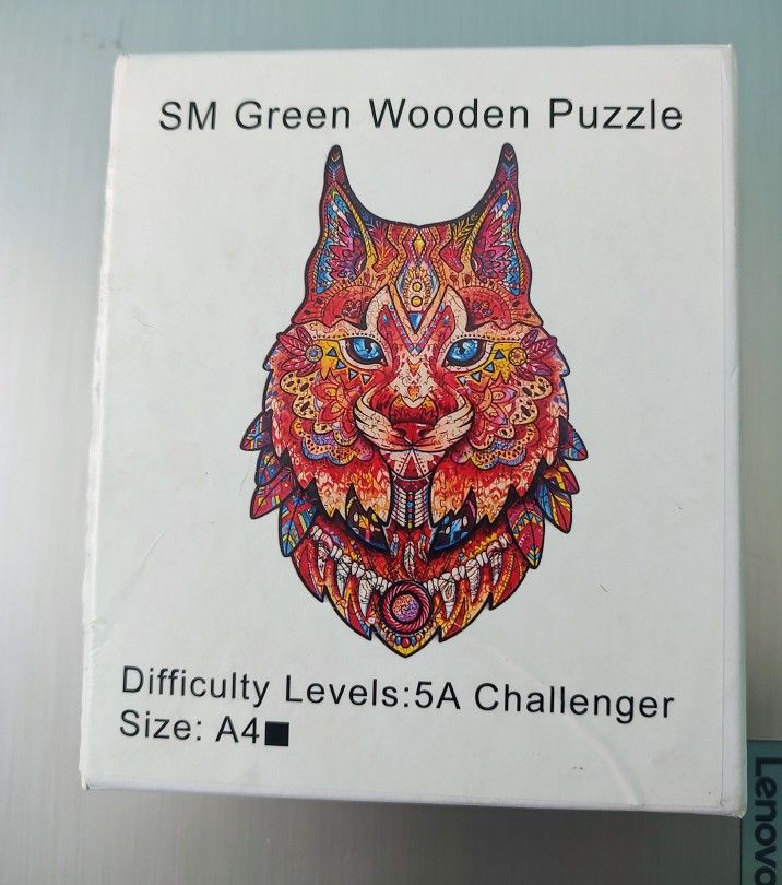 Puzzle, wooden, Apex 12x6