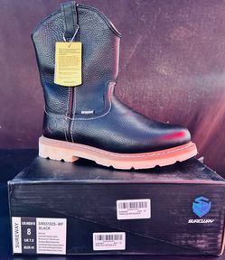 SUREWAY STEEL TOE WORK BOOTS