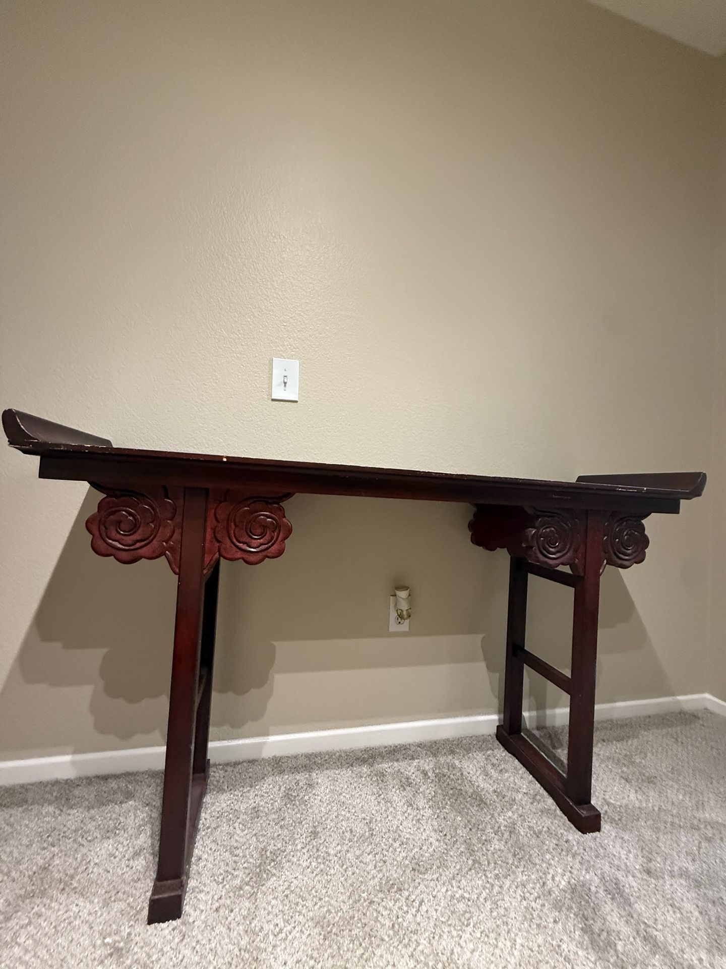 Entryway Wood Console Table