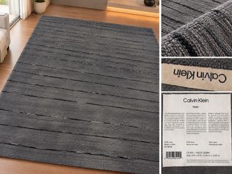 Calvin Klein (CK) by Nourison 8’ x 10’ Wool Area Rug