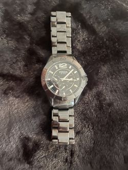 Men’s fossil black ceramic watch