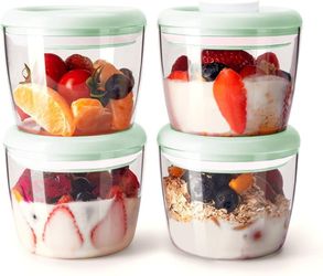 Overnight Oats Containers with Lids