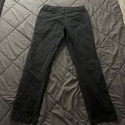 Lululemon ABC pant Dark grey straight leg trousers #trousers #formalwear #menswear