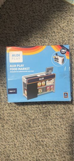 New Aldi Play Food Market 385 Pieces New