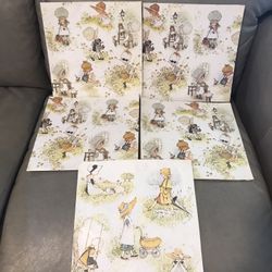HOLLY HOBBY VINTAGE WRAPPING PAPER