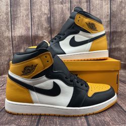 Size 13 - 2022 Air Jordan 1 Retro High Og Taxi Ds 555088-712 Og All