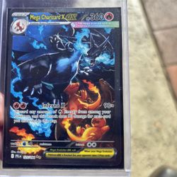 Mega Charizard X EX Phantasmal Flames 