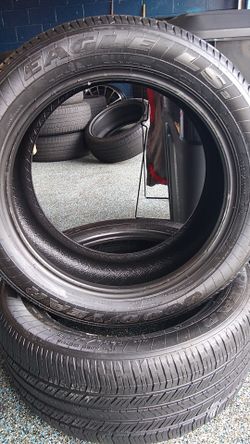 235/50/18 high tread pair