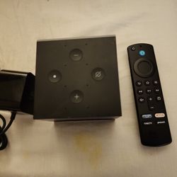Amazon fire cube streaming box