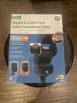 Digital 6 Outlet Timer