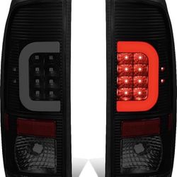 08-16 FORD F-250 / F-350 / F-450 / F-550 super duty smoked and c-style led tail lights