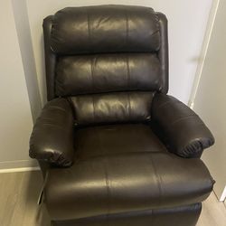 Lazyboy Brown Leather Recliner 