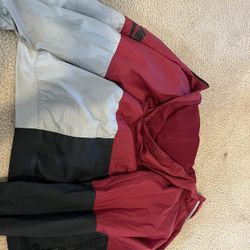 Black,Red And Gray Nike Jacket