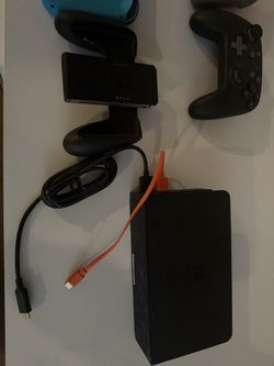 Nintendo Switch With 2 Controllers 