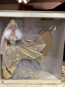 2000 Celebration Barbie in box 