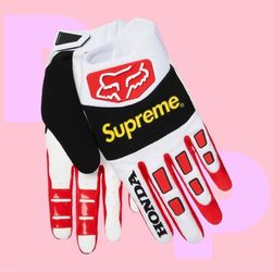 Supreme Honda Fox Racing Gloves