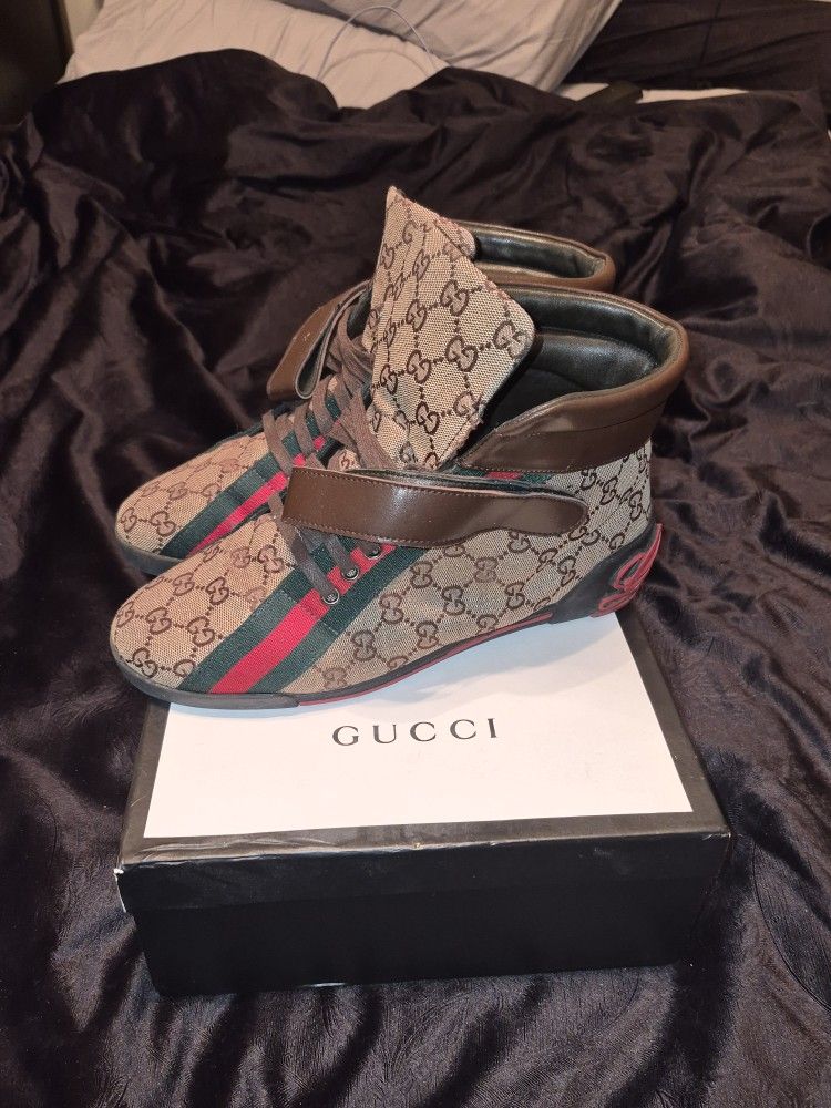 Gucci Hightops Mens Size 46 Or 12