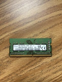 RAM 8GB 1Rx8 PC4-2400T-SA1 l