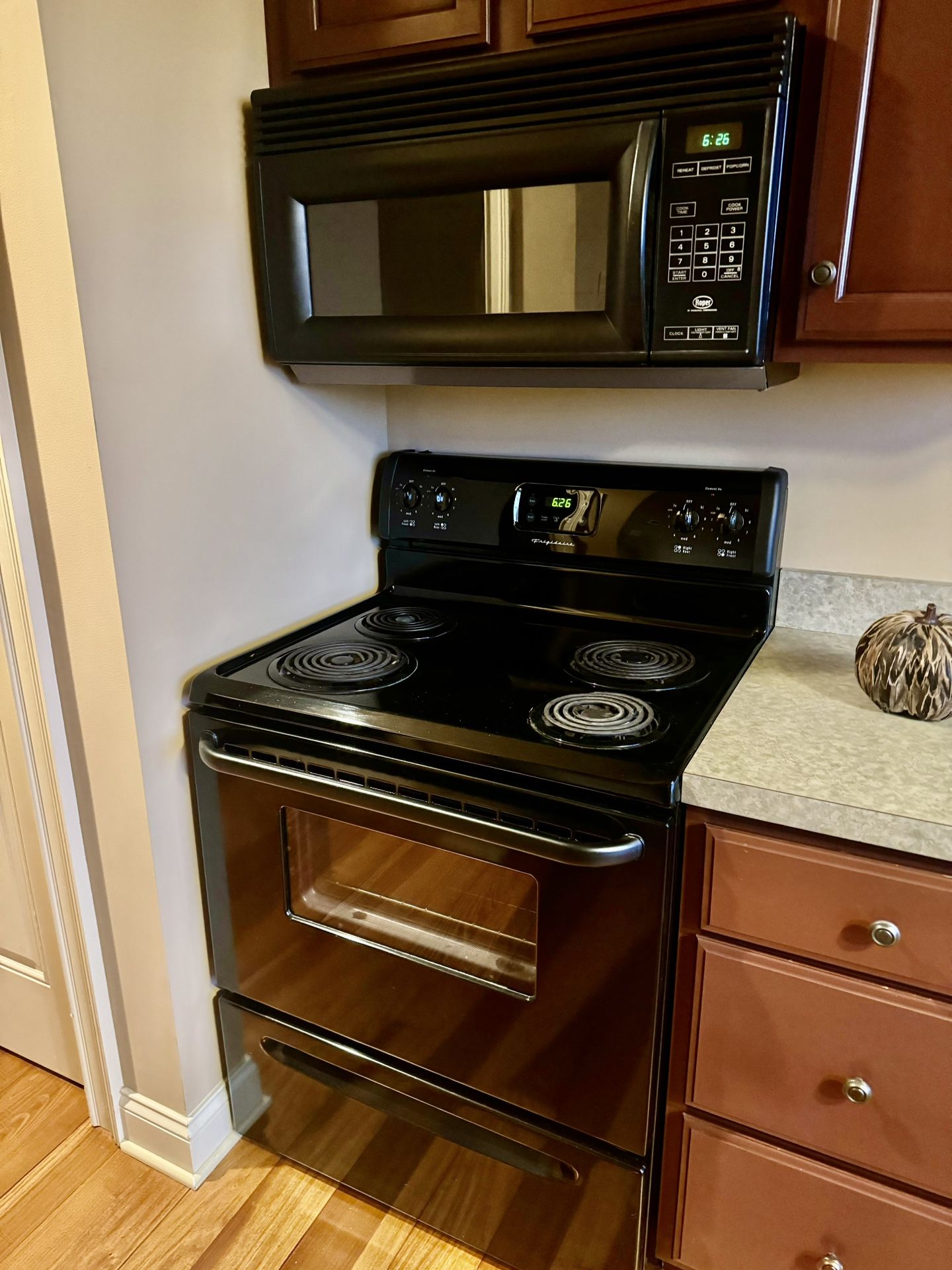 Electric Stove & Microwave 