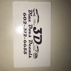 3D - Diaz Does Decals