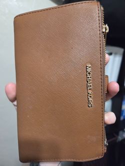 Michael Kors Brown Saffiano Leather Wallet