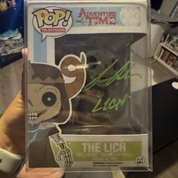 Lich Signed Funko Pop