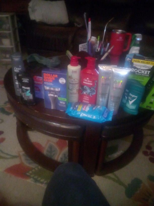 Various Hygiene Products.