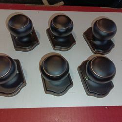 Haidms -Aged Bronze Closet Door Knobs
